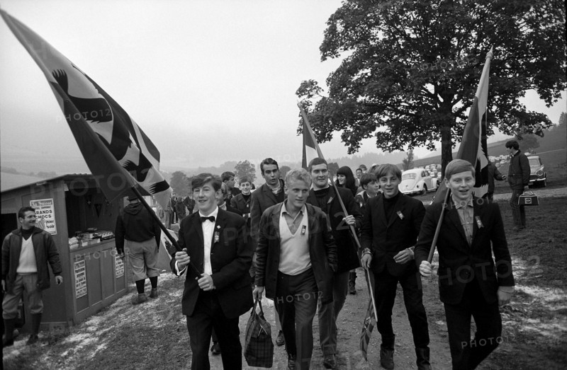 Jura conflict: anitseparatist meeting in Tramelan, 1967.