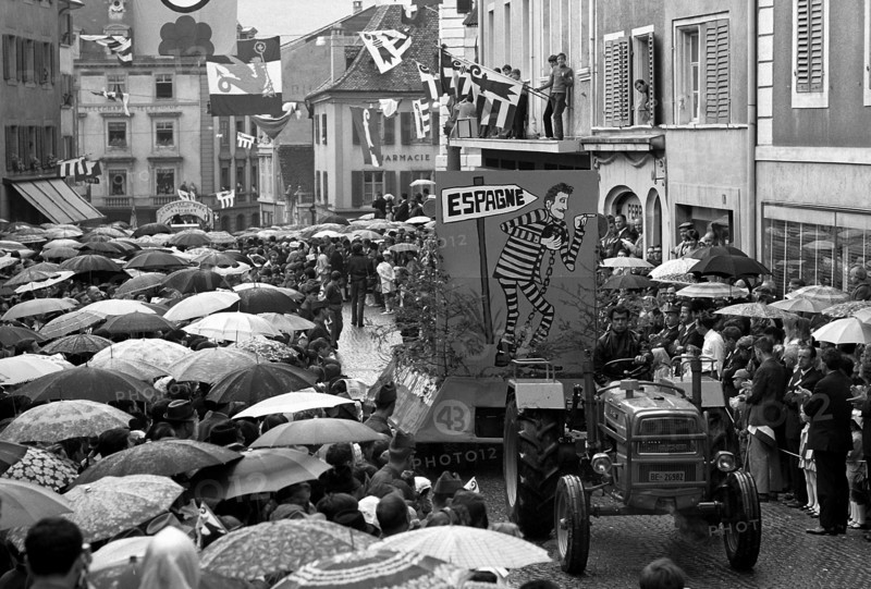 20th festival of the Jura in Delémont, 1967.