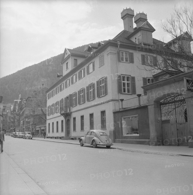 Chur: courthouse at Poststrasse; 1958.