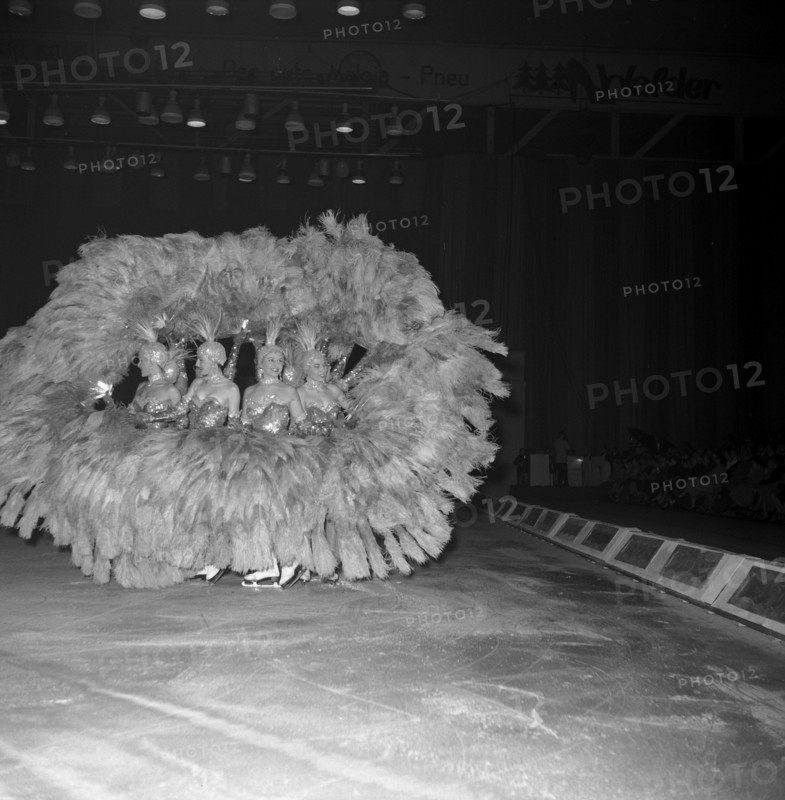 Holiday on Ice in Zurich, 1954.