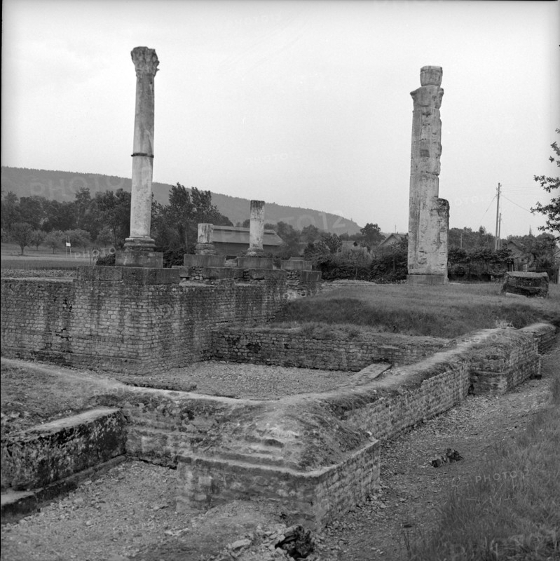 Excavations in Avenches, 1965.