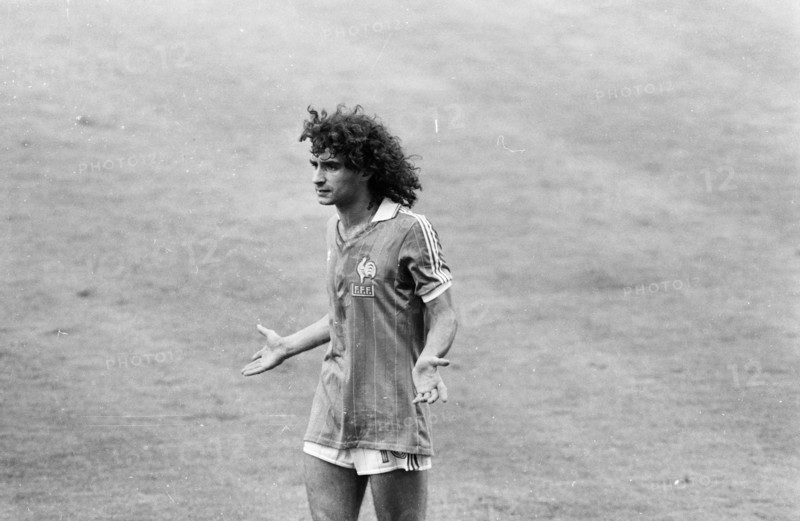 Football WC 1982: France - Northern Ireland; Rocheteau.