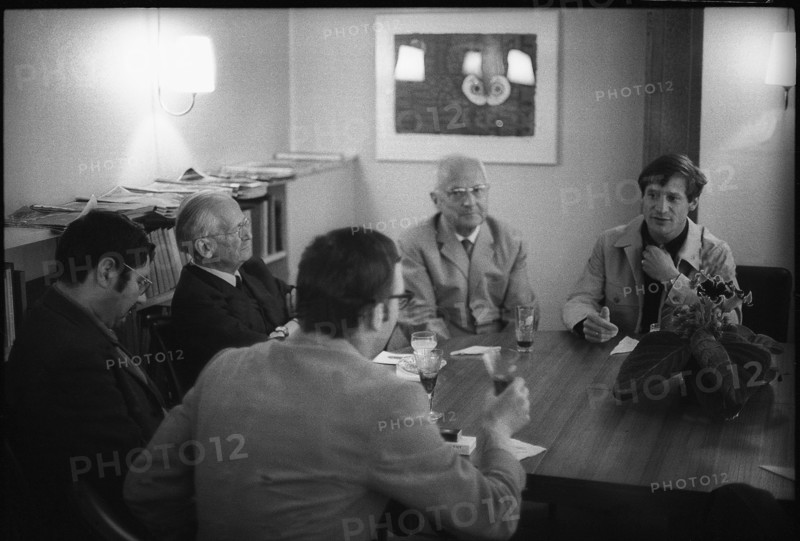 Dimitri at press conference in 1969.