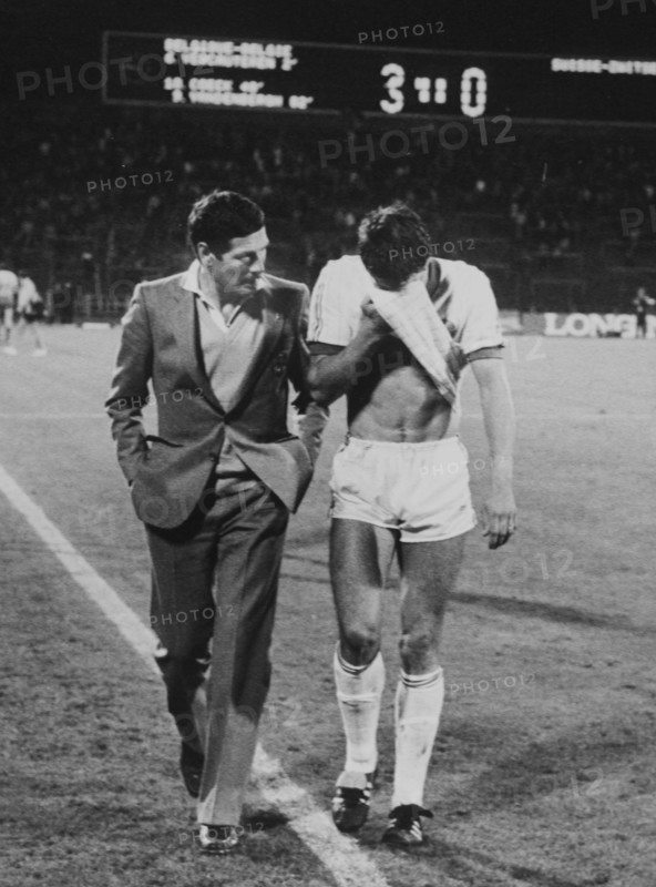 Walter Gagg and National team player Andy Egli 1982.