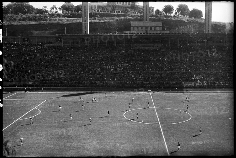 Football WC Brazil 1950: Brazil-Switzerland in Sao Paulo.