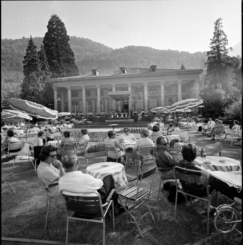 Visitors to the Spa, Bad Ragaz, 1967.