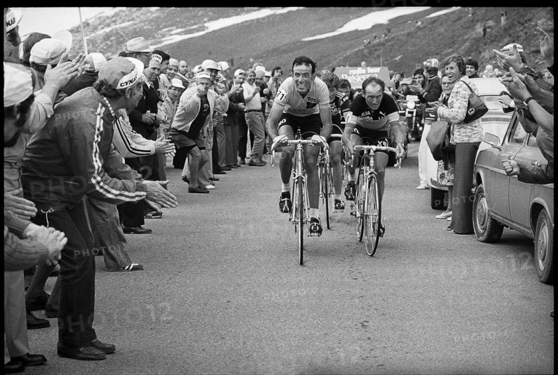 Tour de Suisse 1978: Ueli Sutter and Michel Pollentier.