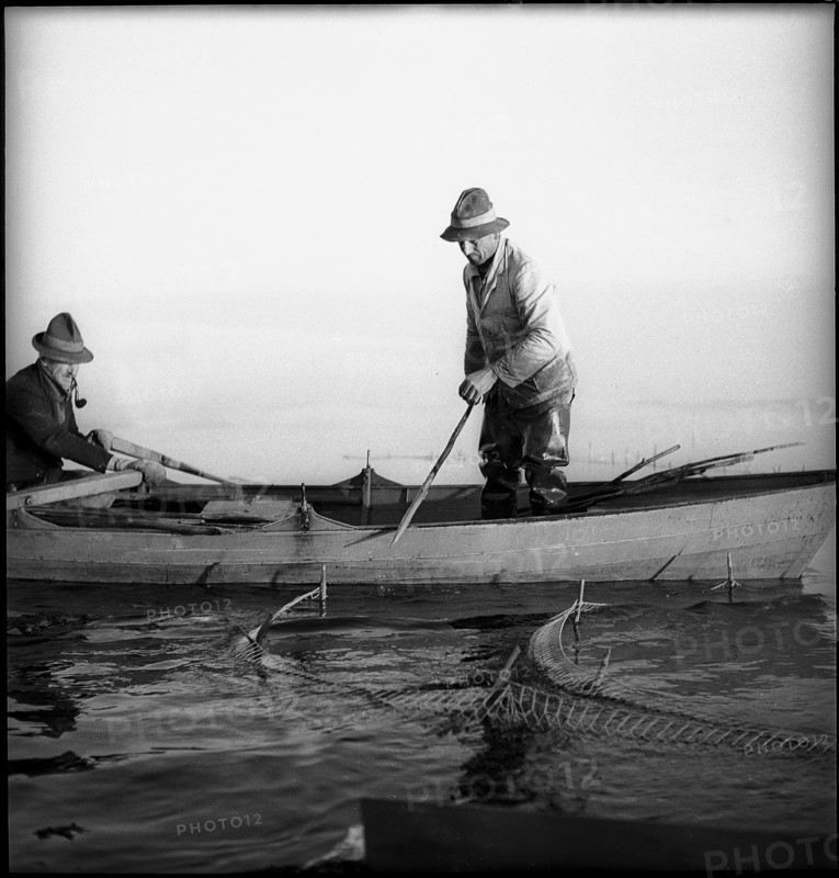 Fishermen on Lake Constance 1939.