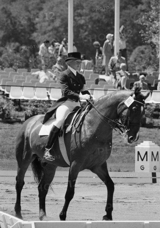 Olympic Games Montreal 1976: Stückelberger with Granat.