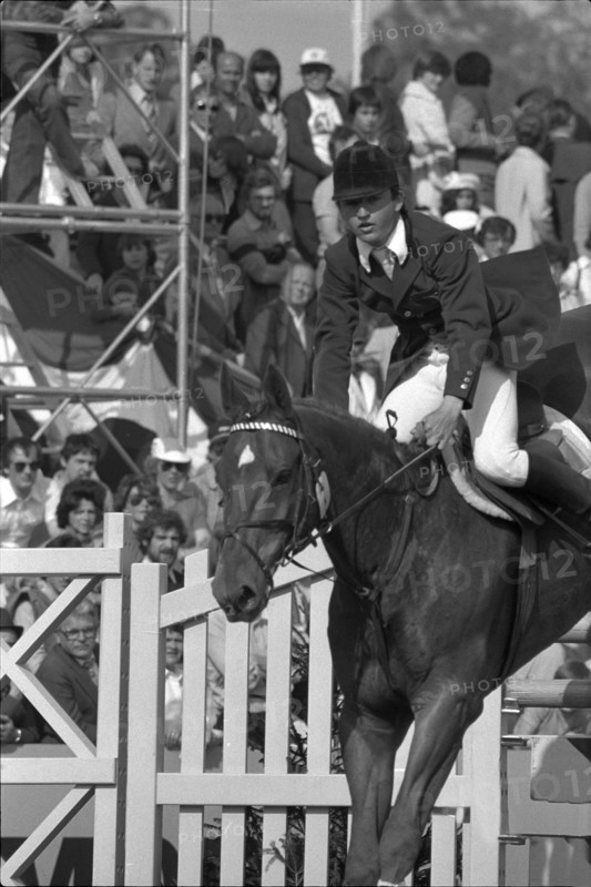 CSIO St. Gallen 1978: Christian Cuyer and Ascot.