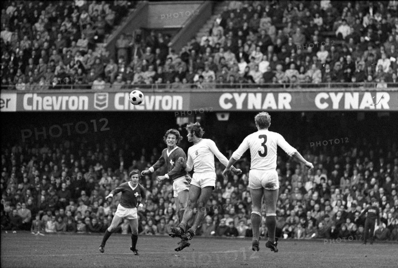 International match Switzerland - Hungary 1970: Fritz Künzli.