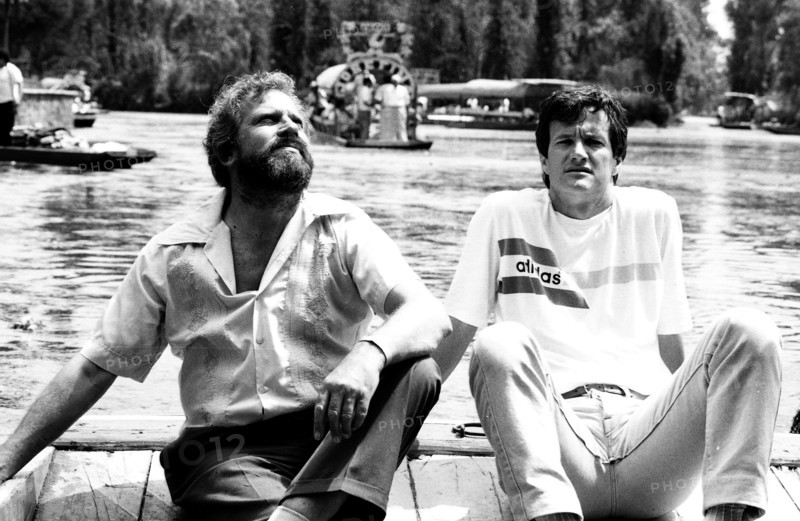 Football WC 1986: Wolfisberg and Jeandupeux.
