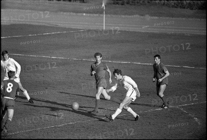 NLA 1967/68: FC Zurich - FC Basel.