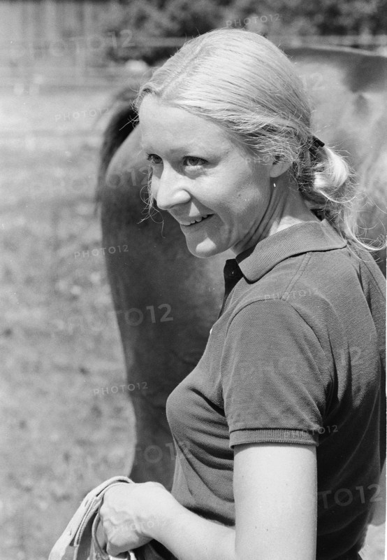 Christine Stückelberger, 1975.
