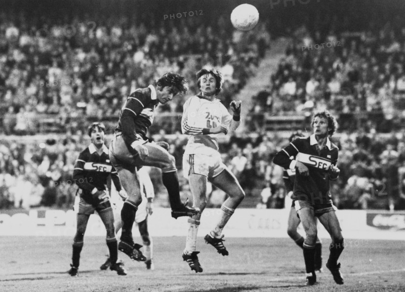 Swiss Championship NLA 1979/80: FCZ - Servette; Andrey, Seiler, Guyot.