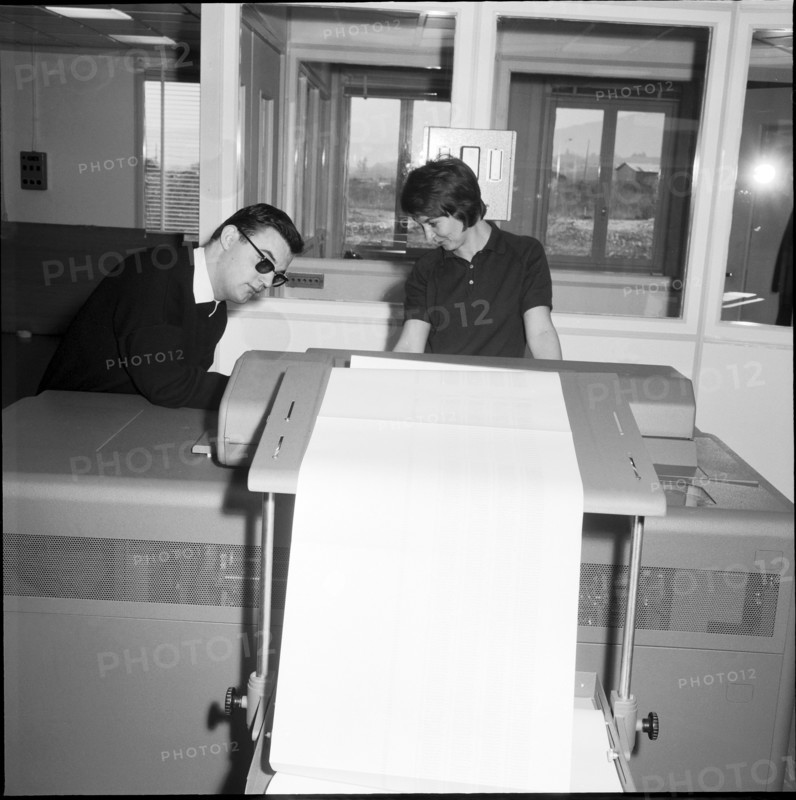 CERN: Working with the new IBM 709 computer 1960.
