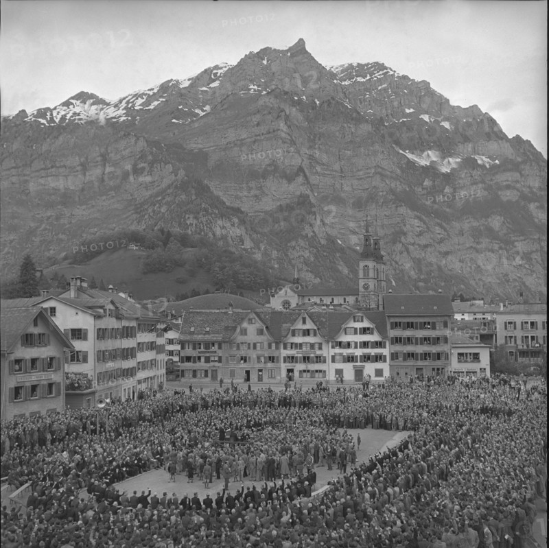 Glarus voter's meeting 1952.