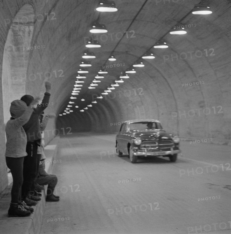 Opening of the Walenseestrasse, 1963.