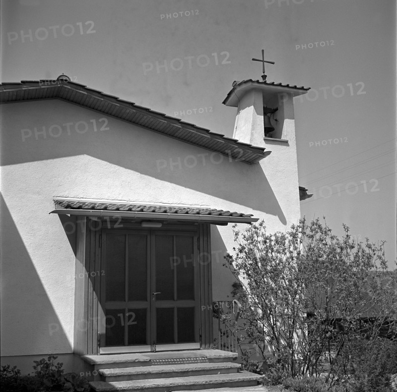 Catholic church in Zurich Schwamendingen 1952.