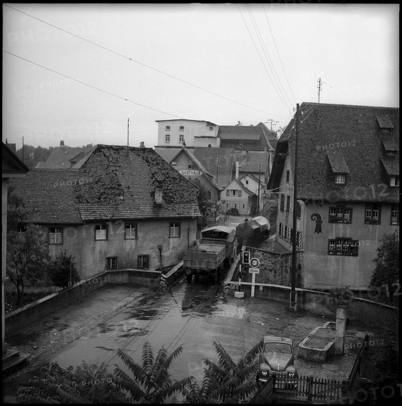 Old Ergolz bridge; 1955.
