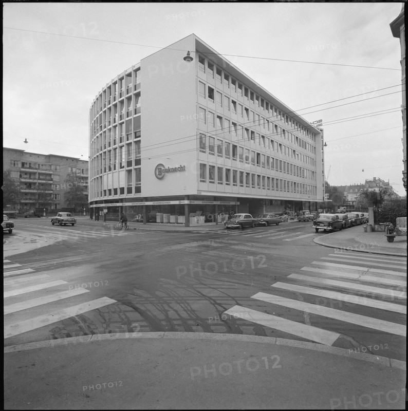 Office block Sihlfeldstrasse 10, Zurich 1959.