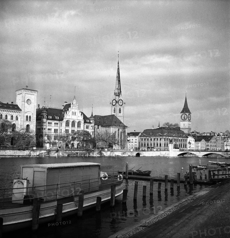 View of Zurich, 1944.