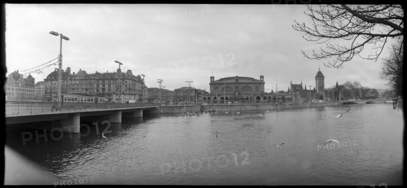 Bahnhofquai Zurich 1956.
