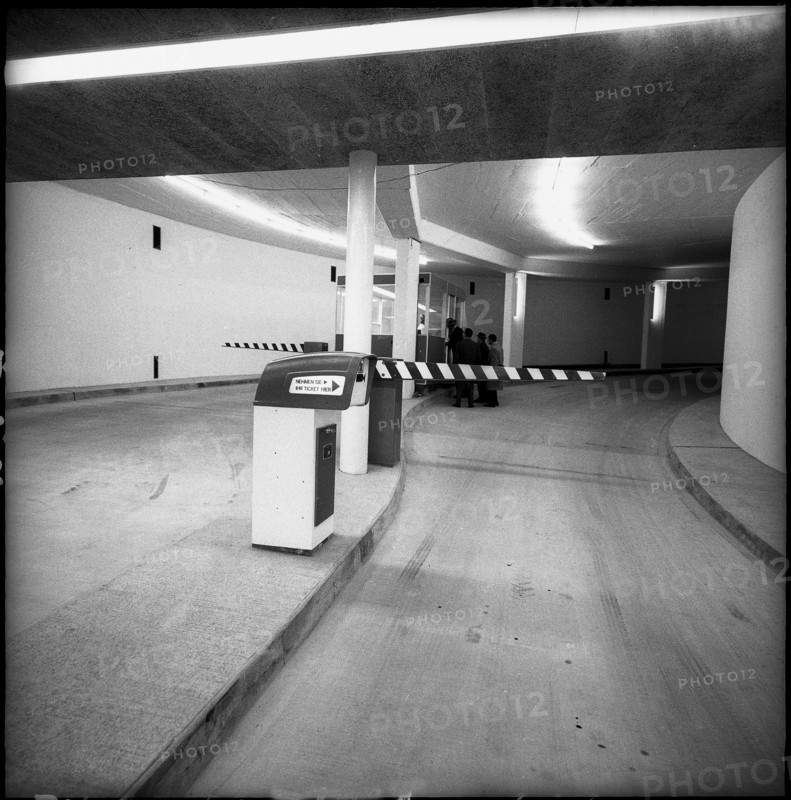Parking Terrace, Bern Station, 1964.