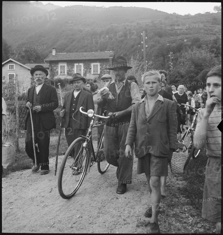 Street near Brissago, September 1944.