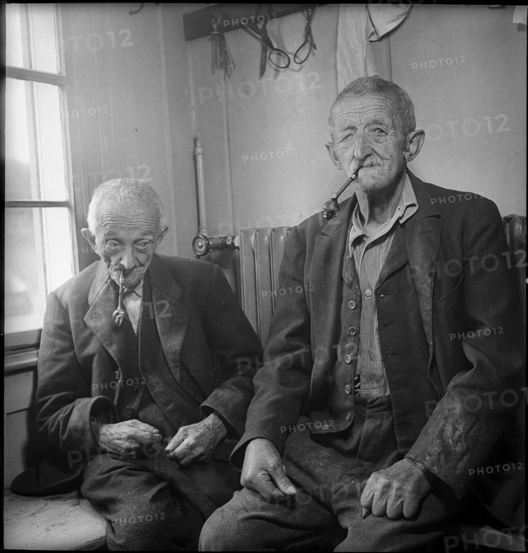 Two old Men, Old-Age Home Gais, 1947.