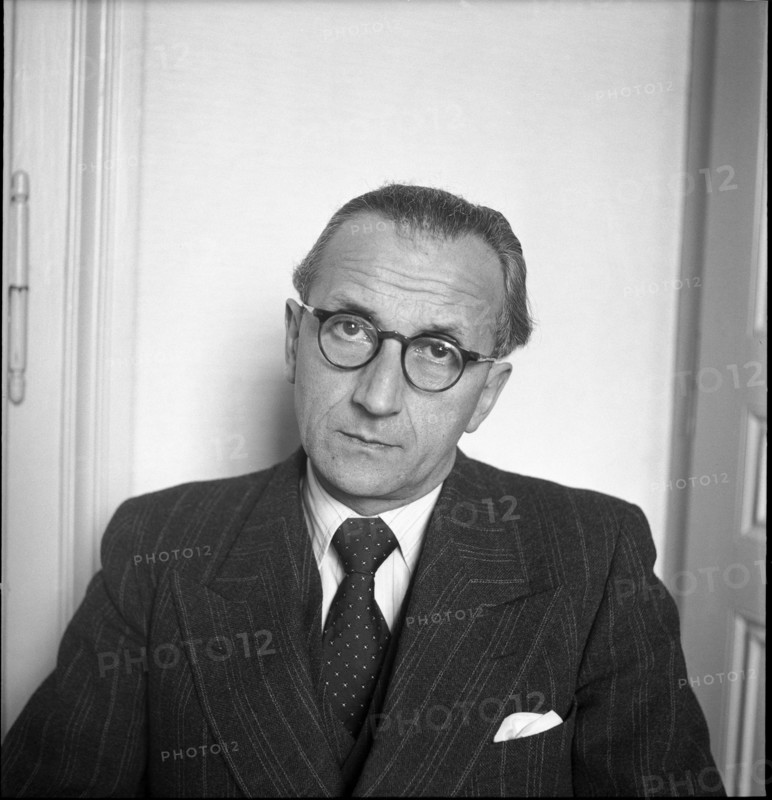 Professor André Girardet, 1947.