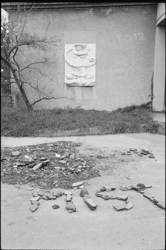 Anonymous attack on Kunsthalle Berne 1969.