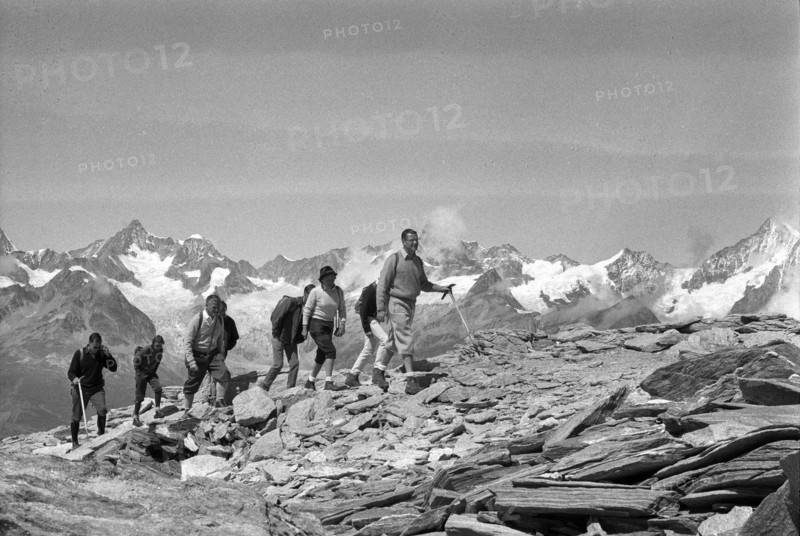 Robert McNamara's vacation in Zermatt, 1964.