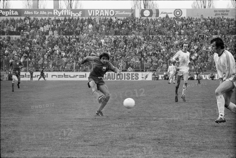Cup final 1975: FC Basel - FC Winterthur; Otto Demarmels.