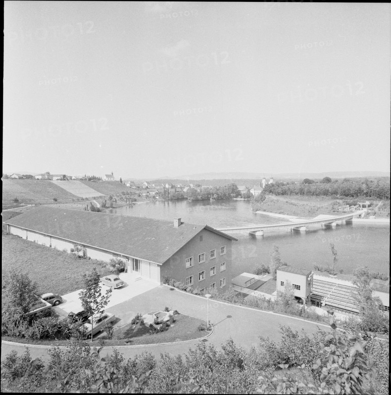 Rheinau power station 1959.