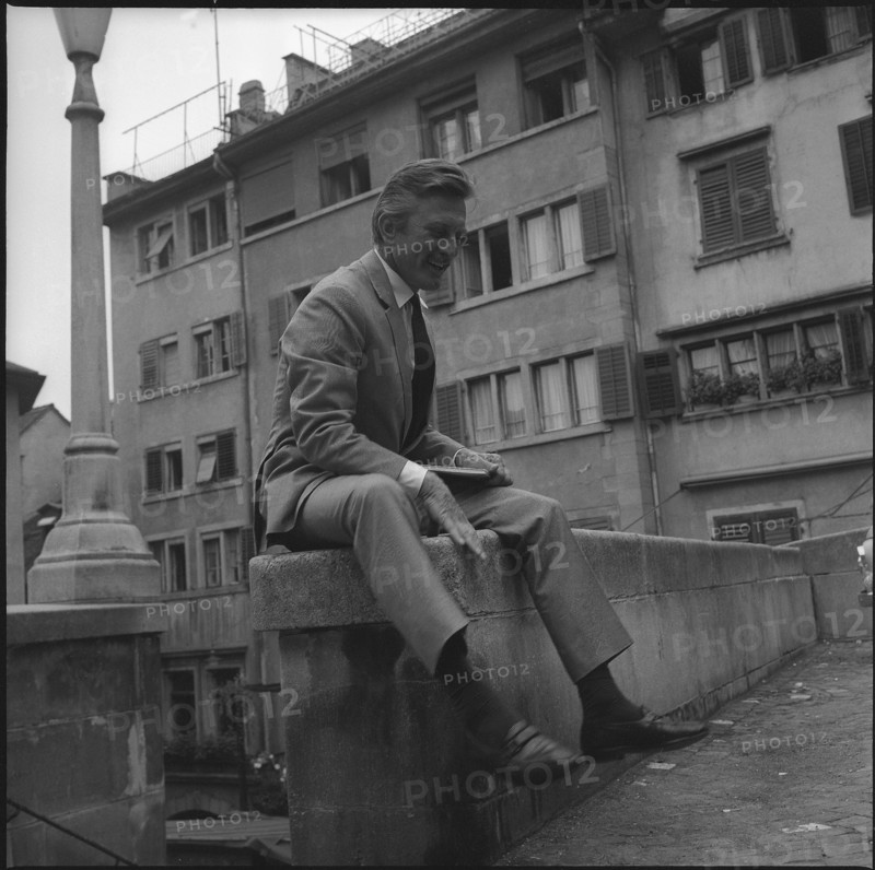 Kirk Douglas in Zurich in 1967.