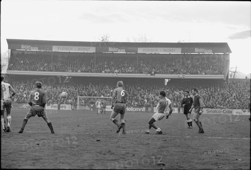 NLA 1967/68: GC Zurich - FC Basel.
