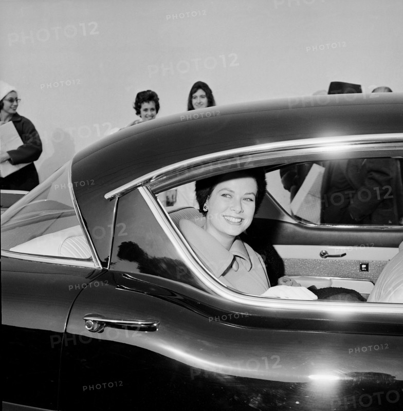 Grace of Monaco in Serrières, 1960.