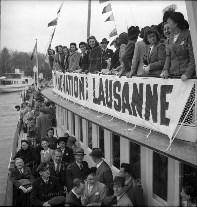 Staff Outing of Grands Magasins, 1944.