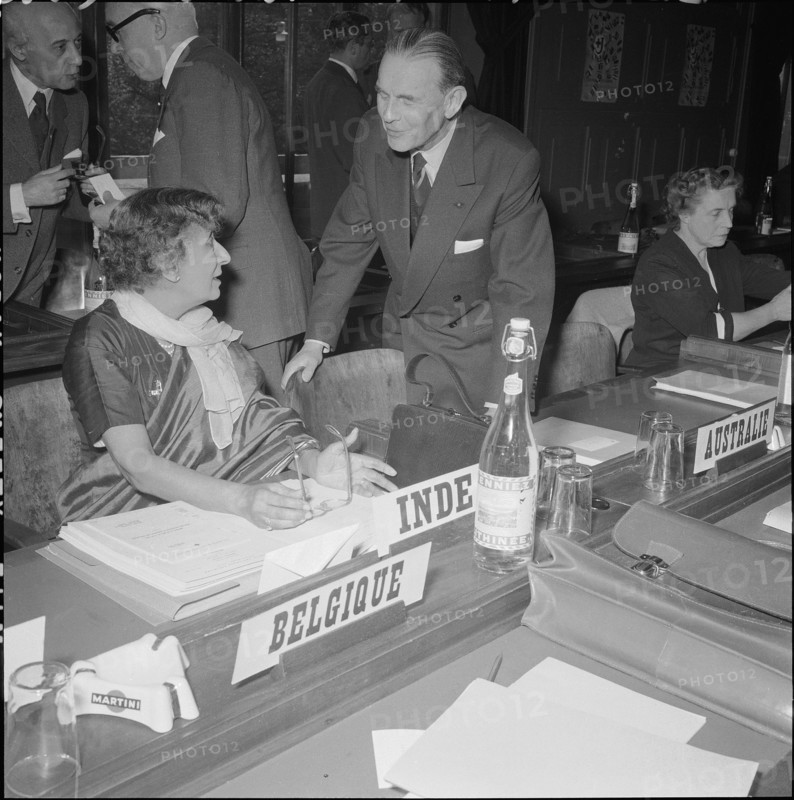 76th meeting of the ICRC executive committee, 1957.