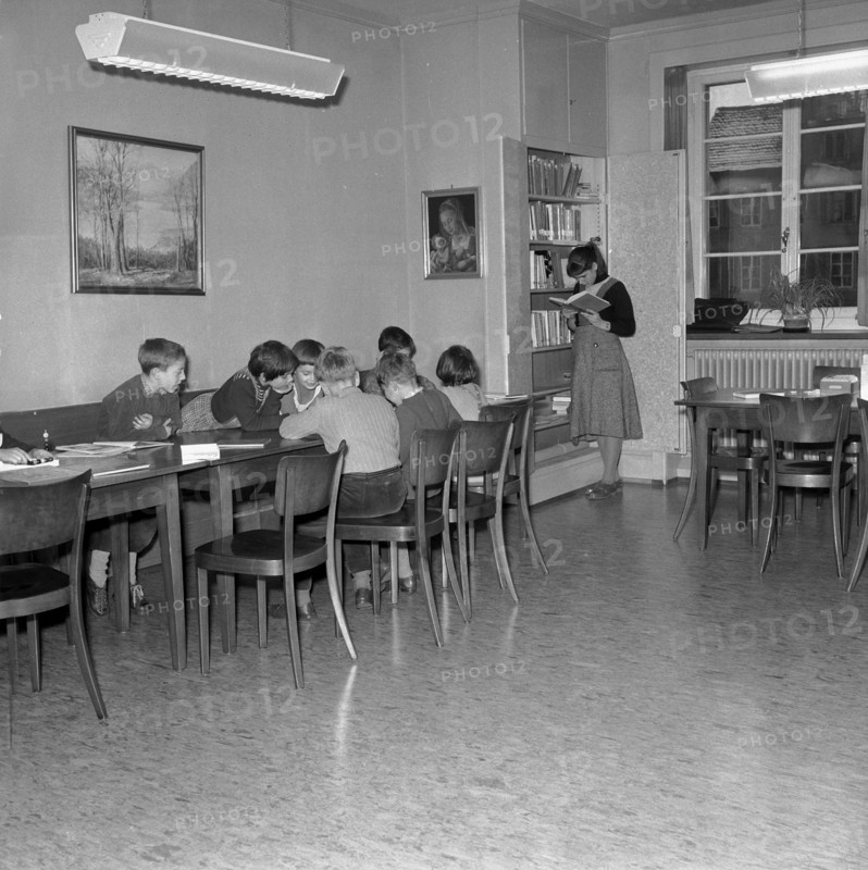 Leisure club operated by miss M. Schumacher, Zurich 1956.