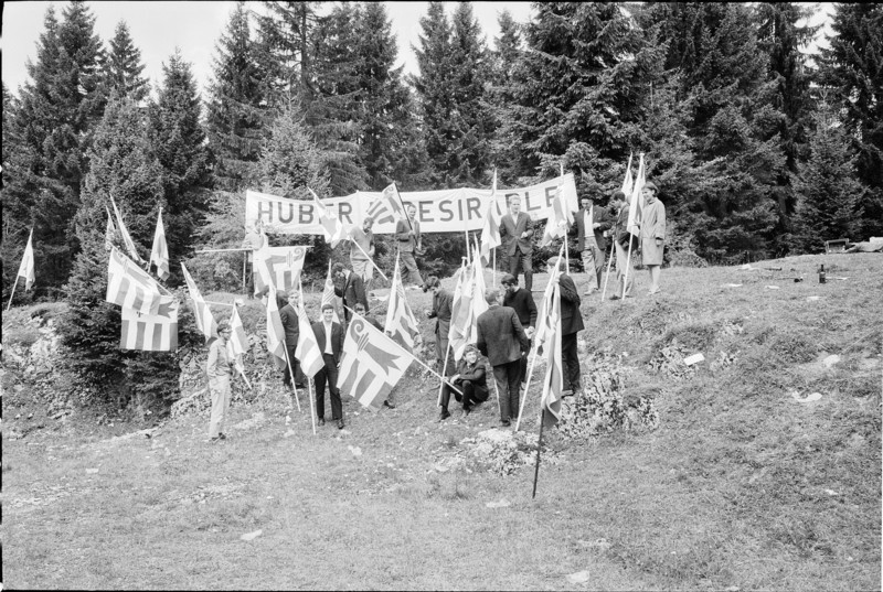 62nd Marché-Concours Saignelégier, Jura separatists, 1965.