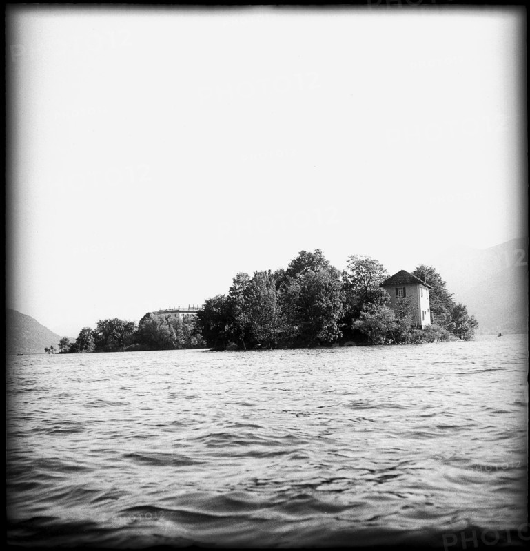 Brissago Islands in the Lago Maggiore, 1946.