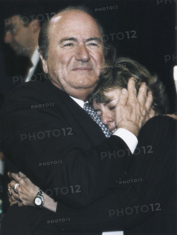 Sepp Blatter, Corinne Blatter.