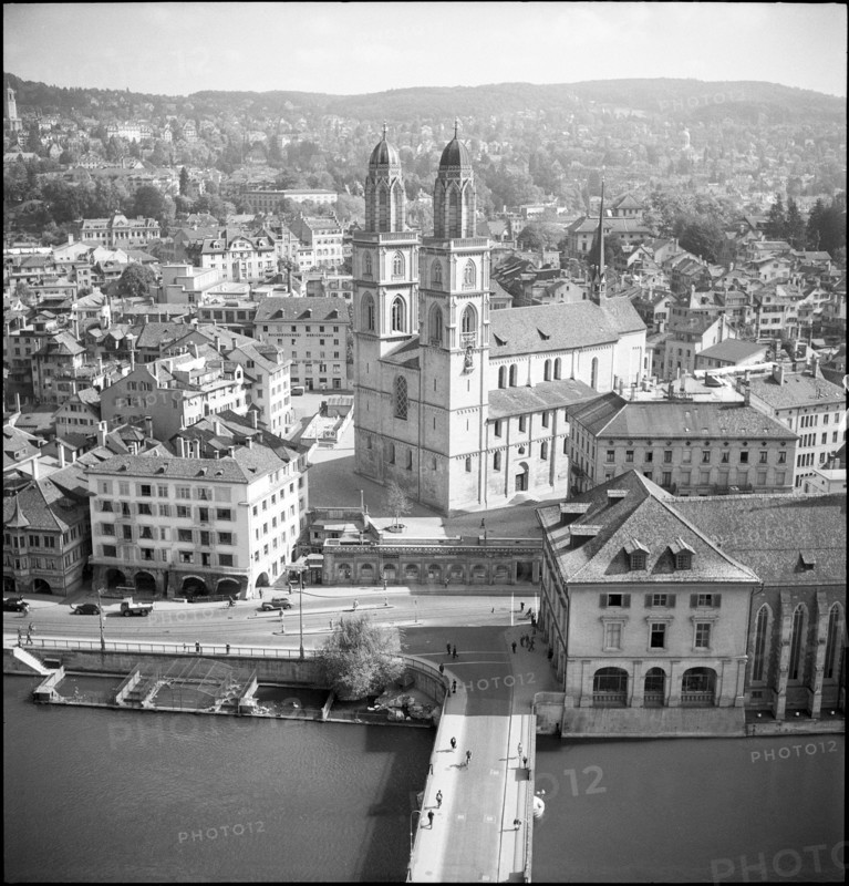 Old Town of Zurich, 1948.