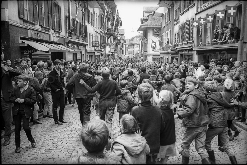 Fulehung and Gessler shooting competition in Thun, 1968.