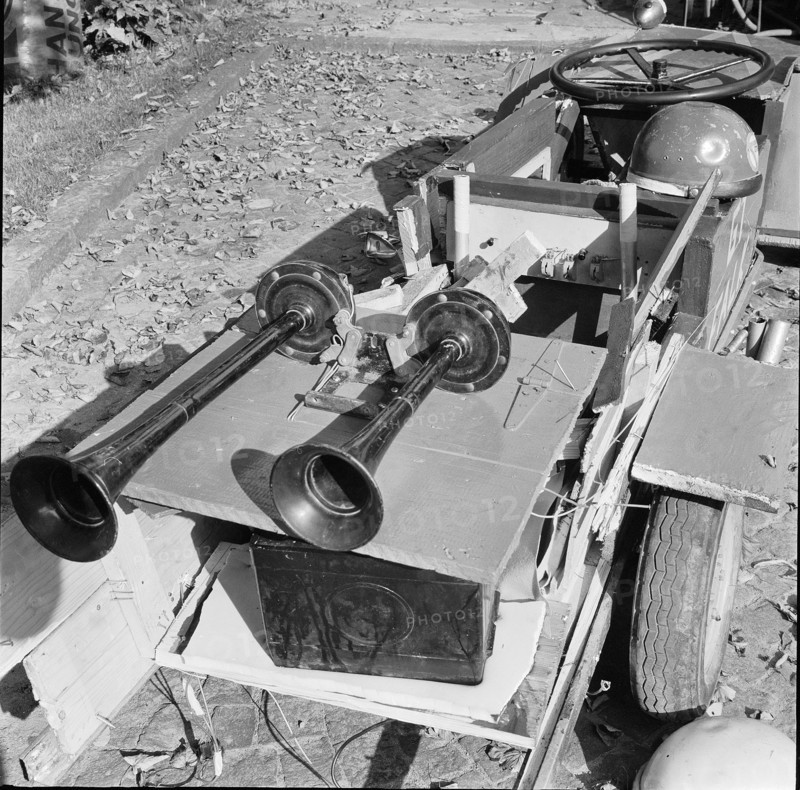 Soapbox, damaged by accident 1969.