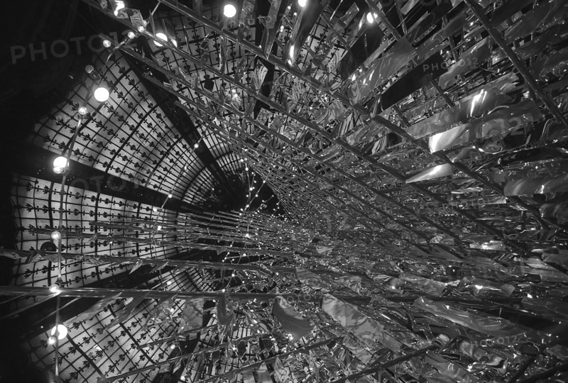 1975, Paris, The Galleries Lafayette dome.