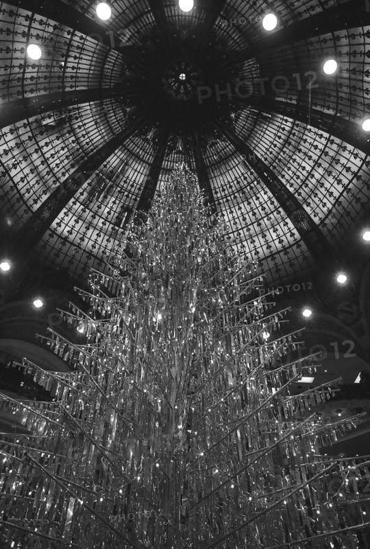 1975, Paris, The Galleries Lafayette dome.