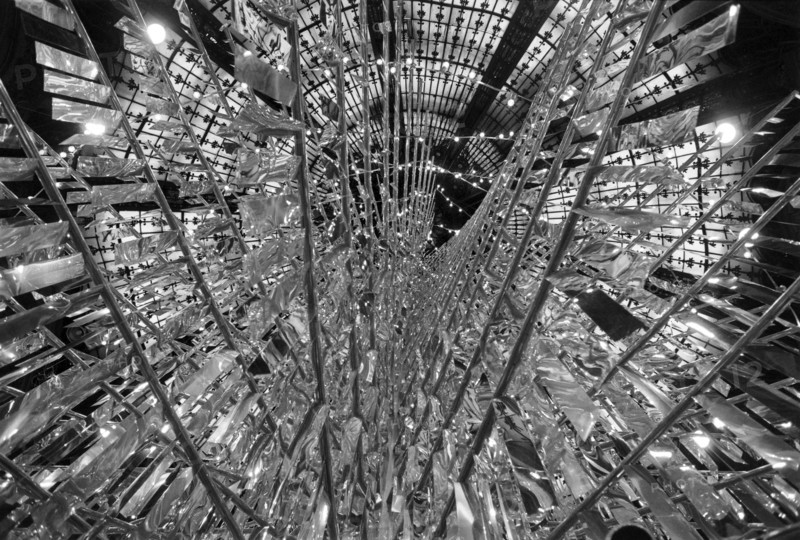 1975, Paris, The Galleries Lafayette dome.